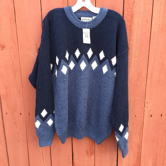 Sweater Saint John's Bay Long Sleeve X-Large Men's Blue - Picture 1 of 4